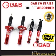 Perodua Myvi 2004-2016 - GAB SA Series Heavy Duty Sport Absorber （ FULL SET 4PCS )