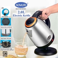 Nomuri Teko Listrik Elektrik Ketel Ceret Listrik 2L