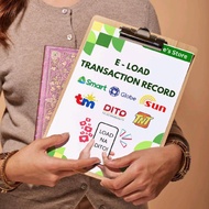 Gcash, Paymaya, E-load Transaction Notebook