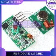RF Module transmitter and receiver 433Mhz | Banjar Robotics