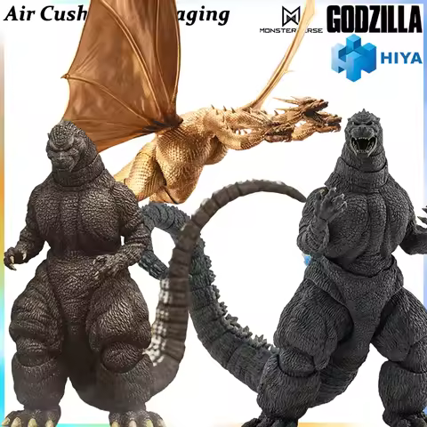 Hiya Toys Genuine Ultimate Value Series Godzilla King Ghidorah 1991 Hokkaido Radioactive Rays Monste