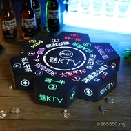Game Drinking Creative KTV Smart Turntable Night Club Automatic Entertainment Electronic Luminous Ba