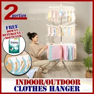[FREE DOWNY DETERGENT] Foldable Clothes Laundry Drying Hanger Rack