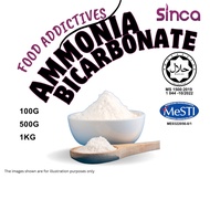 Ammonia Bikarbonat / Ammonia Bicarbonate  | Gred Makanan | Food Grade | Food Additives | Halal