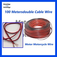 100 Metersdouble Cable Wire Size Gauge 22 Motor Motorcycle Wire 665 Grams 1 Roll