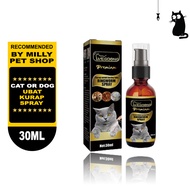 Spray Kucing Fungus Ubat Kurap Kucing Cat Ringworm Spray Kucing Kurap Ubat Kurap Kucing Paling Mujar