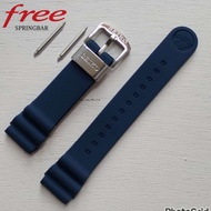 22mm Seiko Divers Strap Replacement With Springbar SRP77 7S26 SKX 7002 6309 NAVY BLUE