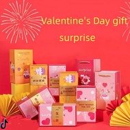 Eul Valentines Day surprise jump box Birthday creative surprise box red envelope bounce romantic gift box