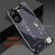 Xiaomi Poco C65 - Softcase Glass Kaca Poco C65 - Case Hp Poco C65 - Protection Camera (S11)