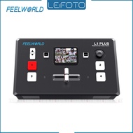 FEELWORLD L1 PLUS Multi Camera Video Mixer Switcher 2" Touch PTZ Control 4K Input Live Streaming