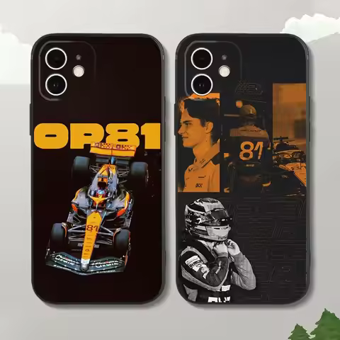 F1 81 O-Oscar P-Piastri Phone Case For iPhone16,15,14,13,12 Mini 11 Pro XR,X,XS,MAX 7,8 Plus Silicon