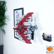 Wall Mount For Lego Star Wars Ahsoka Tano'S T-6 Jedi Shuttle (75362)