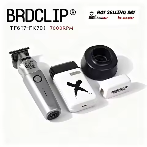 NEW Professional BRDCLIP TF-617 FK701 High Motor 7000RPM Barbear Clipper Hair Trimmer Shaver for Men
