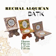 Quran Rekal, Quran Reading Table, Folding Rekal, Quran Holder, Random Motif