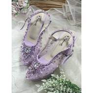 Kiyarisa purple 10cm shoes