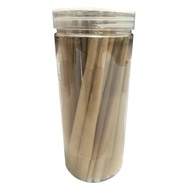 50-Piece Pre-rolled Cone Paper Roll - Slow Burning KingSize 110mm (Brown/White/Colorful/USD Design)
