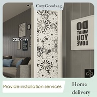 Divider/ For Pvc Divider /Partition 2 Privacy / Fengshui/Balcony Divider/Partition Decorative Cabine