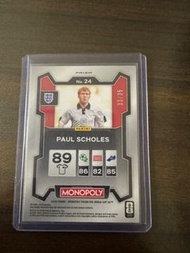 2026 Panini Prizm Monopoly 世界盃 Paul Scholes 史高斯 足球卡