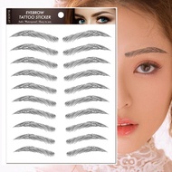 6d Eyebrow Tattoos Sticker Waterproof Long Lasting Natural Hair-like Fake Eyebrows Stickers For Q6n5