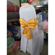 INTANZ Riben Kerusi Banquet Sarung Terus Jacquard Yellow