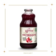 Lakewood Organic Pure Pomegranate Juice 32oz 946ml