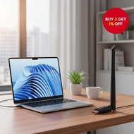 Vention USB WiFi 6 Bluetooth Adapter Dual Band 5GHz/2.4GHz 600Mbps Audio Receiver Transmitter for PC