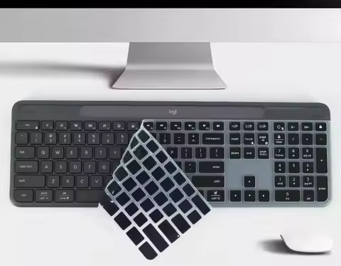 Silicone Keyboard Cover Skin Protector Guard For Logitech K950 MK950 Wireless Bluetooth Keyboard Dus