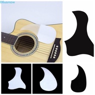 USNOW Transparent Guitar Guard, ABS Water-shaped Transparent Acoustic Guitar Pickguard, Bird-shaped Self Adhesive Replacement Anti-Scratch Classical Guard Plate Guard Plate Parts