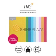 TRG Kertas Jilid Cover Buffalo Folio BFP-10 - Bufalo Paper F4 1 Pak Isi 10 Lembar TRG