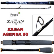 PESCA - ZAGAN Agenda 80 Fishing Rod 8feet Max Drag 5kg Spinning Rod Joran Pancing Joran Zagan Fishin