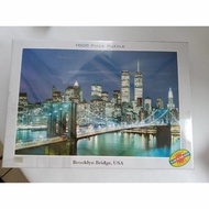 jigsaw puzzle 1000 pcs Brooklyn bridge Glow in the dark