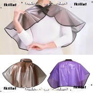 FKILA Shampoo Capes, Waterproof Unisex Hair Dying Apron, Professional Makeup Cape