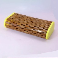 Summer mat pillow, hollow core, breathable hard bamboo block, bamboo woven solid wood neck protector