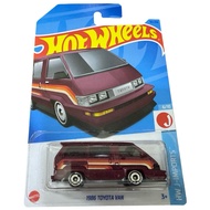 Hot wheels 1986 Toyota Van (Red) HW J-Imports 6/10 Long Card