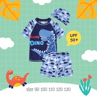 Uwae ชุดว่ายน้ำเด็ก ชุดว่ายน้ำเด็กชายกันยูวี Super Dino รุ่น UV309