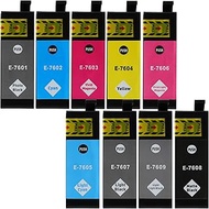 T760 Remanufactured 760 T760 Ink Cartridges (T7601 T7602 T7603 T7604 T7605 T7606 T7607 T7608 T7609 I