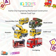 [IQ TOYS] Inertia City Engineering Mechanical Construction Vehicle Truck Toys (RANDOM GIVEN)