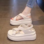 6CM SPIRAL HIGH SOLE SANDAL HIGH QUALITY LEATHER XX6 TT VV IINNBB