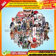 United Sticker Id - Anime Cutting Sticker Naruto Paper Vinyl Decor Pack Laptop Helmet Casing hp Diar