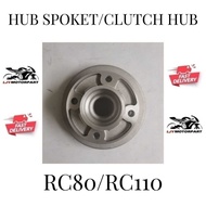 SUZUKI RC80 RC110 HUB SPOKET CLUTCH HUB SPROCKET HUB
