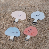 手機掛繩夾片 大頭喜怒哀樂 掛片 墊片 掛繩 手機掛繩 手機墊片