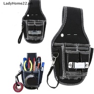 【LadyHome22】 Electrician Waist Pocket Tool Belt Pouch Bag Screwdriver Kit Holder Case Cal
 .