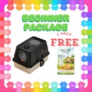 【Beginner Set】 Fully Enclosed Stainless Steel Cat Litter Box Cassava Cat Litter Tofu Litter Sand