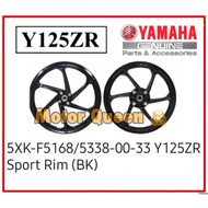Sport Rim Cast Wheel ( BLACK ) Yamaha 125 125Z 125ZR 100% HLY Original Yamaha Y125 Y125Z Y125ZR