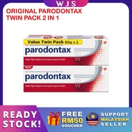 (2 IN A SET) WJS Parodontax Original Daily Whitening 2x90g Twin Pack Twinpack Prevent Bleeding Gum D