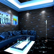KTV Wallpaper Wallpaper 3D Three-Dimensional Technology Sense Internet Cafe Internet Cafe Background