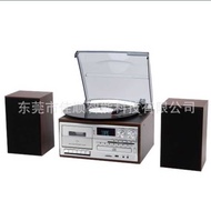 Vinyl Record Player CD/USB/SD Player FM Radio Tape Player Old-fashioned Gramophone