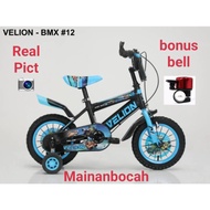 Sepeda Anak Cowo Bmx 12inch Velion 