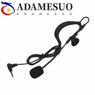 ADAMESUO Football Referee Headset, 3.5mm Jack Two-way Intercom Judger Headphone, Headset Accessories