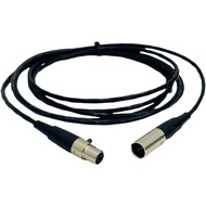 CANARE CABLE AMPHENOL MINI 4PIN XLR MALE TO AMPHENOL MINI 4PIN XLR FEMALE FOR SHURE ( SM35XLR )